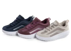 Aerosoft-Walker-Schnürschuhe mit auswechselbarer Weichschaum-Einlegesohle