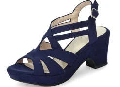 Andrea Conti, modische Damen-Sandaletten, mit verstellbarem Fersenriemchen