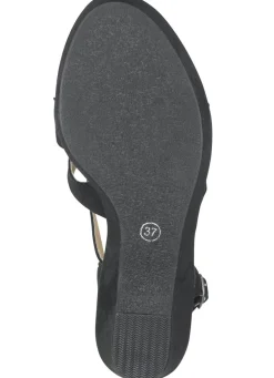 Andrea Conti, modische Damen-Sandaletten, mit verstellbarem Fersenriemchen