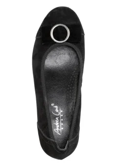 Andrea Conti, schicke Damen-Pumps, mit Gummizug