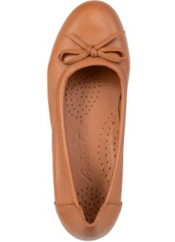 Andrea Conti, schicke Damen-Ballerinas, Weite G, mit herausnehmbarem Fußbett