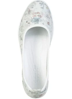 Andrea Conti, schicke Damen-Ballerinas, Weite G, mit herausnehmbarem Fußbett