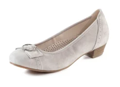 Andrea Conti, schicke Damen-Pumps, mit Gummizug