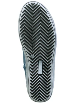 Andrea Conti Schnür-Bootie aus fein genarbtem Nappaleder