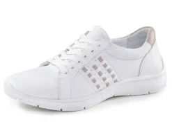 Andrea Conti Schnürschuh aus Nappaleder mit Kontrastdurchzügen