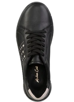 Andrea Conti Schnürschuh aus Nappaleder mit Kontrastdurchzügen