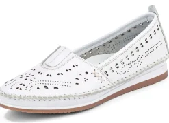 Andrea Conti, sommerliche Damen-Slipper, mit Gummizug