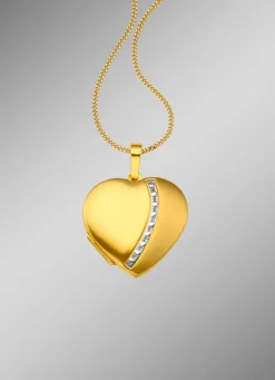 Anhänger Herz-Medaillon