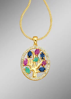 Anhänger Lebensbaum mit Panzerkette