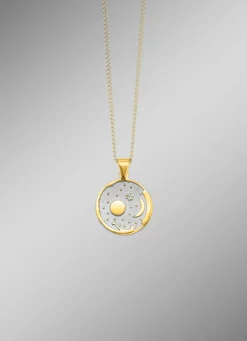 Anhänger mit Himmelsscheibe von Nebra in Bicolor