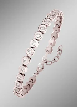 Armband aus Titan mit synth. Zirkonia