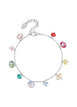 Armband mit bunten Swarovski®-Kristallen
