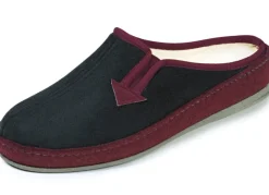 Atmungsaktive Damen-Hauschuhe, mit Gummizug
