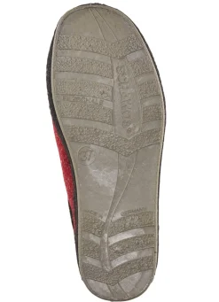 Atmungsaktive Damen-Hausschuhe, mit Schurwolle