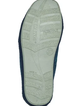 Atmungsaktive Damen-Hausschuhe, mit Schurwolle