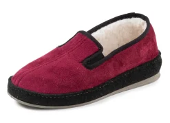 Atmungsaktiver Velours-Hausschuh
