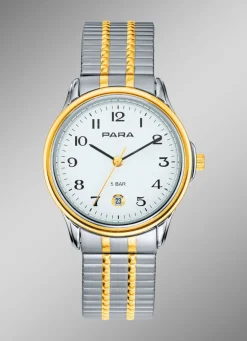 Attraktive Para-Quartz-Herrenuhr