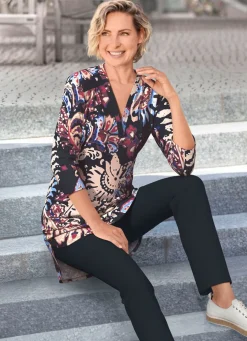 Attraktive Shirt-Tunika