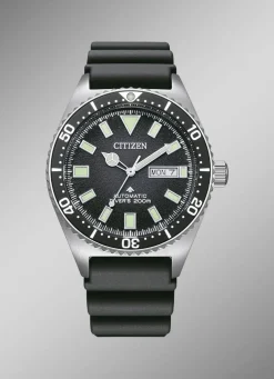 Automatik-Herrenuhr im Stil einer Taucheruhr