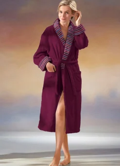 Bademantel mit faszinierender Strukturierung