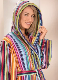 Bademantel mit Kapuze