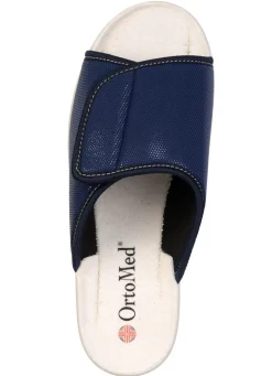 Bequeme Damen-Hausschuhe, Weite H, mit Klettverschluss