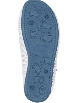 Bequeme Damen-Hausschuhe, Weite H, mit herausnehmbarem Fußbett