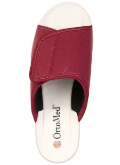 Bequeme Damen-Hausschuhe, Weite H, mit Klettverschluss