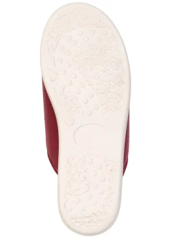 Bequeme Damen-Hausschuhe, Weite H, mit Klettverschluss