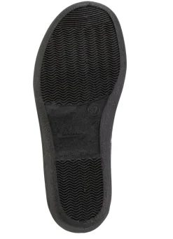 Bequeme Damen-Hausschuhe, Weite H, aus floral bedrucktem Meshmaterial