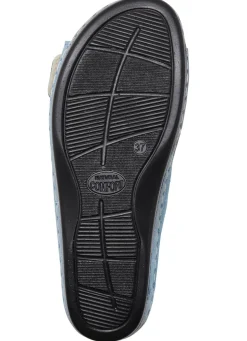 Bequeme Damen-Pantoletten, Weite G, mit Klettverschluss