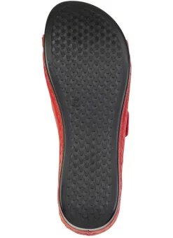 Bequeme Damen-Pantoletten, Weite G, mit Klettverschluss