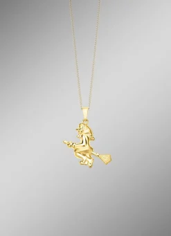 Bezaubernder Anhänger mit Hexe