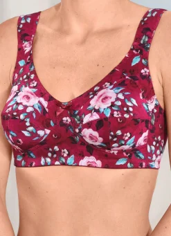 BH mit farbharmonischem Floraldessin