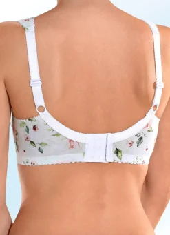 BH mit Floraldessin