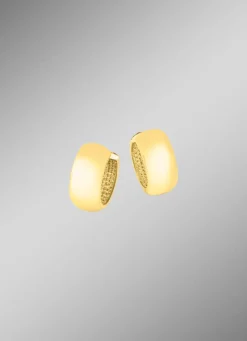 Bicolor-Klappcreolen