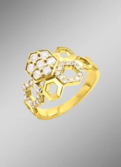 Bildschöner Damenring mit Brillanten