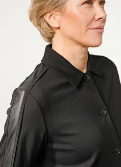 Blazer mit Hemdkragen