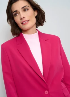 Blazer mit 1-Knopf-Verschluss