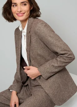 Blazer mit Pattentaschen