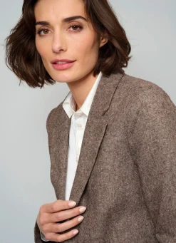 Blazer mit Pattentaschen