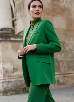 Blazer mit Schalkragen