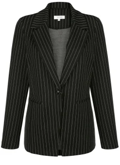 Blazer mit Streifendessin