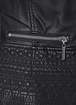 Blazer mit toniger Stickerei