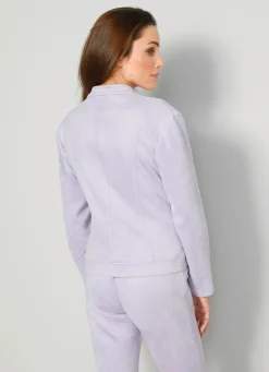 Blazer mit weichem Griff