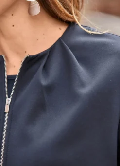 Blouson mit Reißverschlussleiste