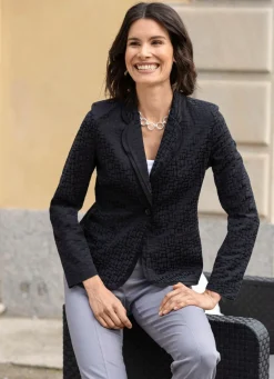 Blusenblazer mit Baumwolle