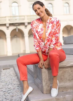 Blusenjacke mit Stehkragen