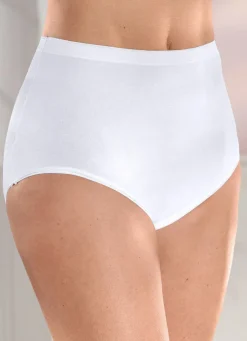 brio lingerie Fünferpack Slips mit elastischen Abschlüssen