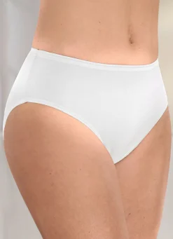 Brio Lingerie Fünferpack Slips mit elastischen Abschlüssen, auch als Spar-Zehnerpack erhältlich